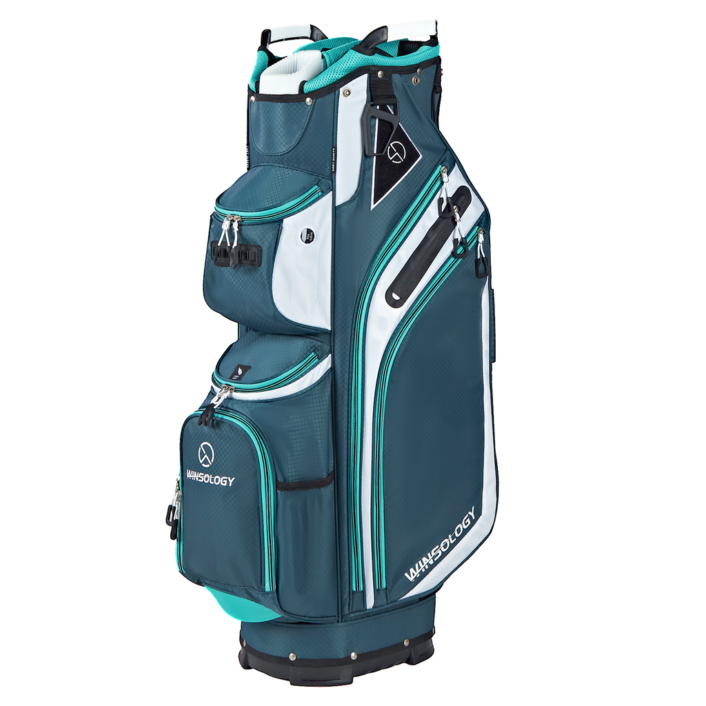 Max Cart Bag - Teal/White