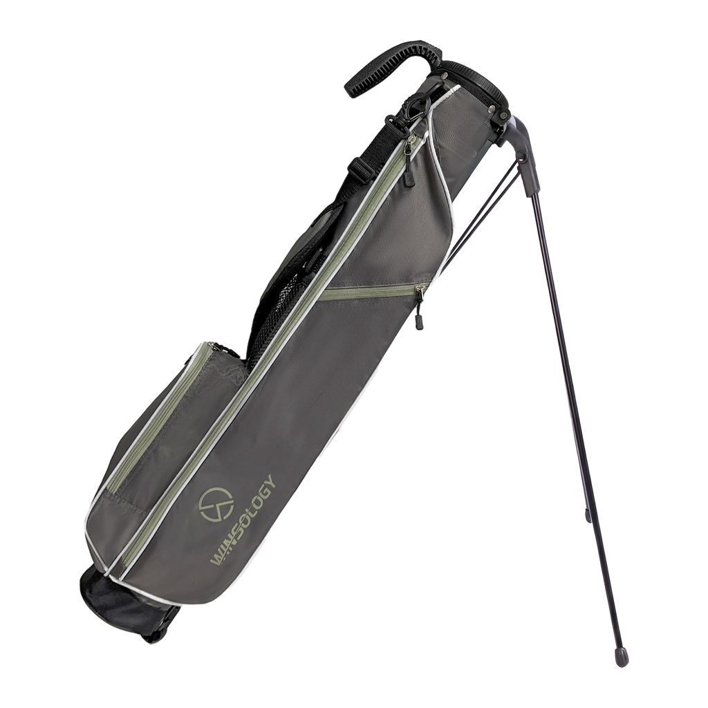Mini Stand Bag - Grey/Wasabi