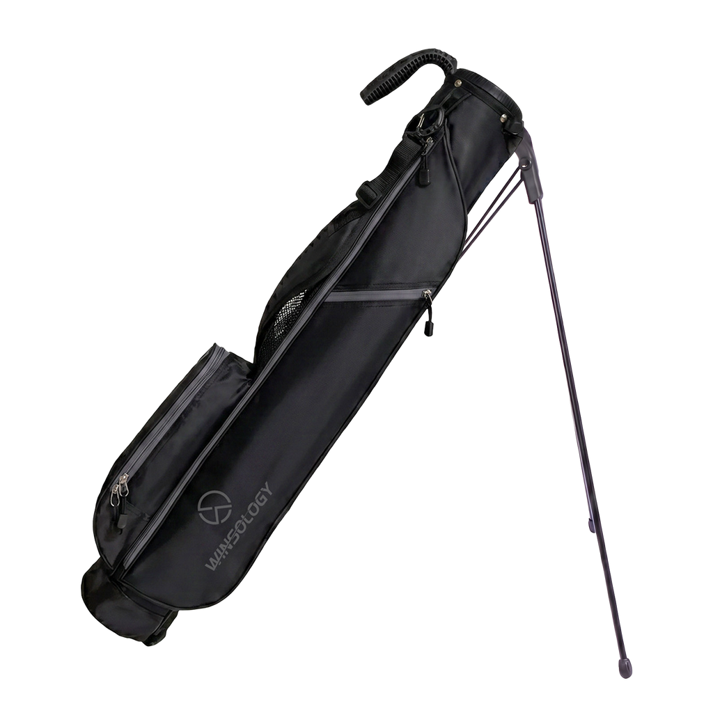 Mini Stand Bag - Black/Grey