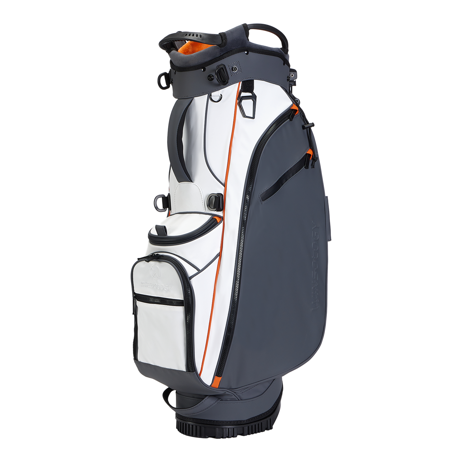 Pure Stand Bag - Grey/Orange