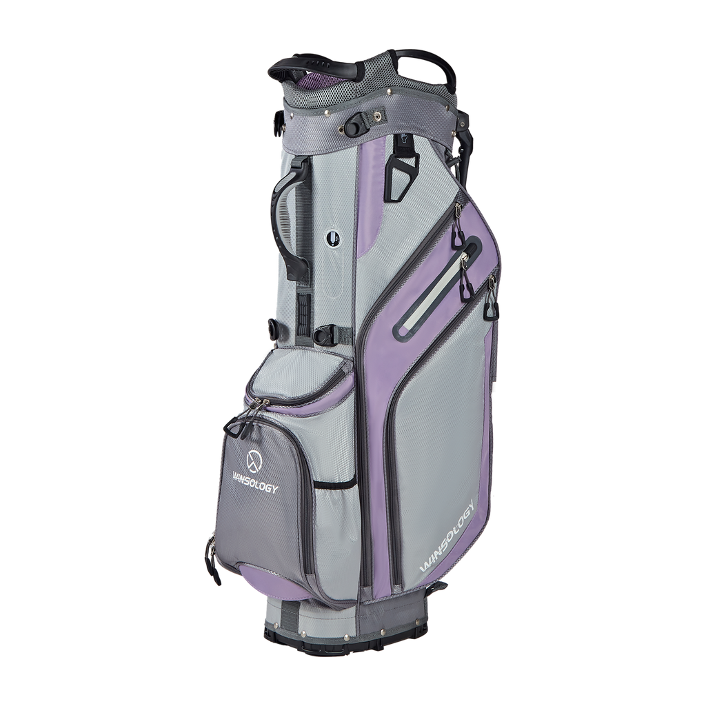 Pro Stand Bag - Grey/Purple
