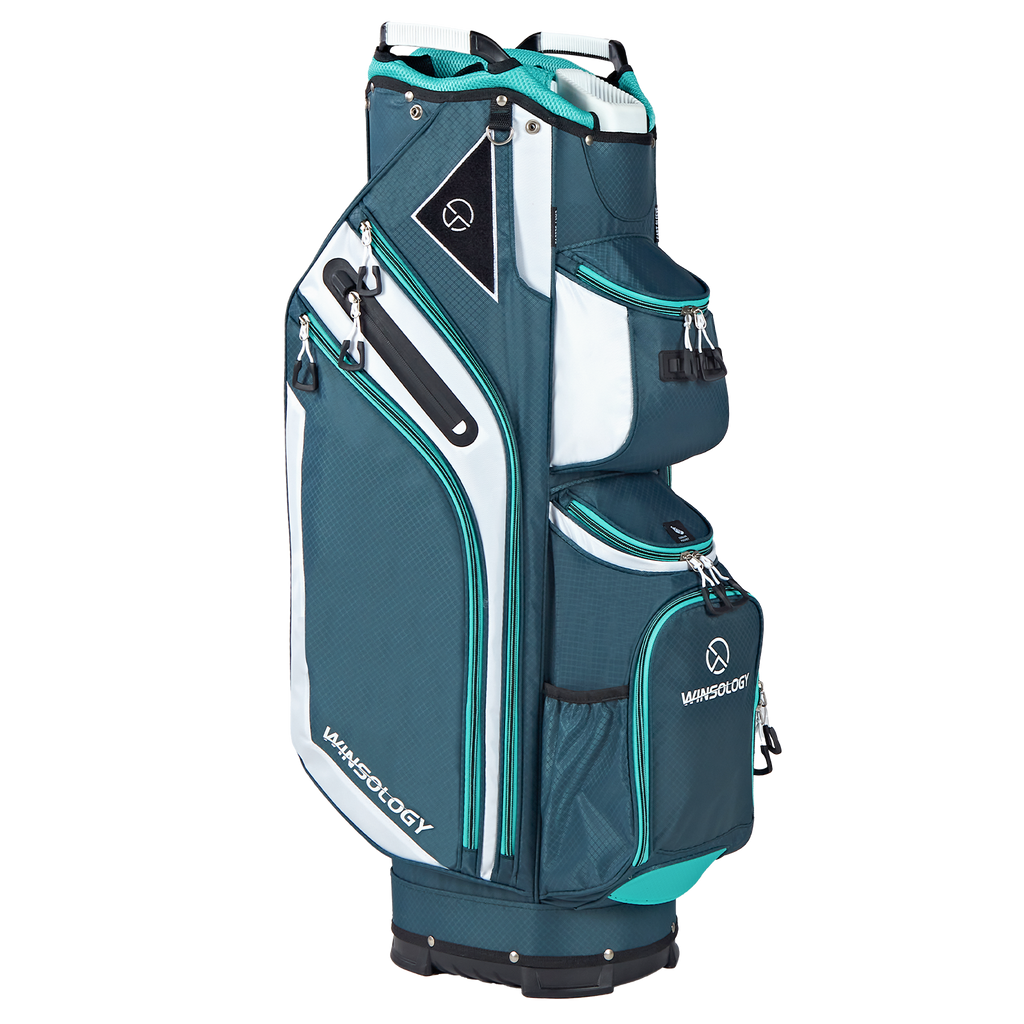 Max Cart Bag - Teal/White