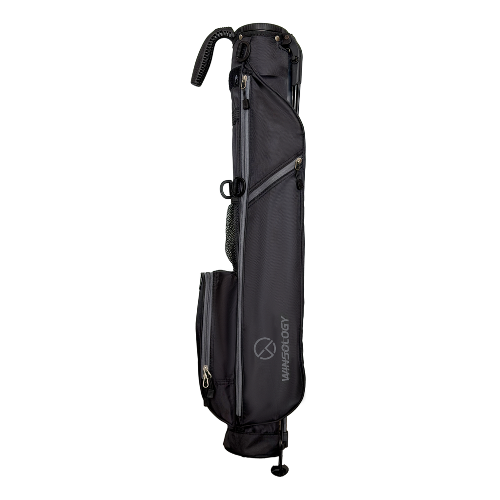 Mini Stand Bag - Black/Grey