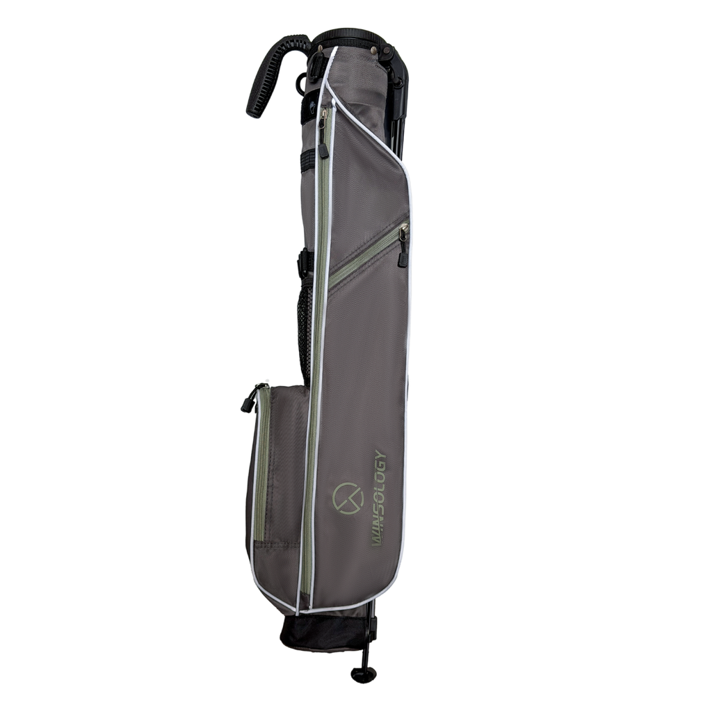 Mini Stand Bag - Grey/Wasabi