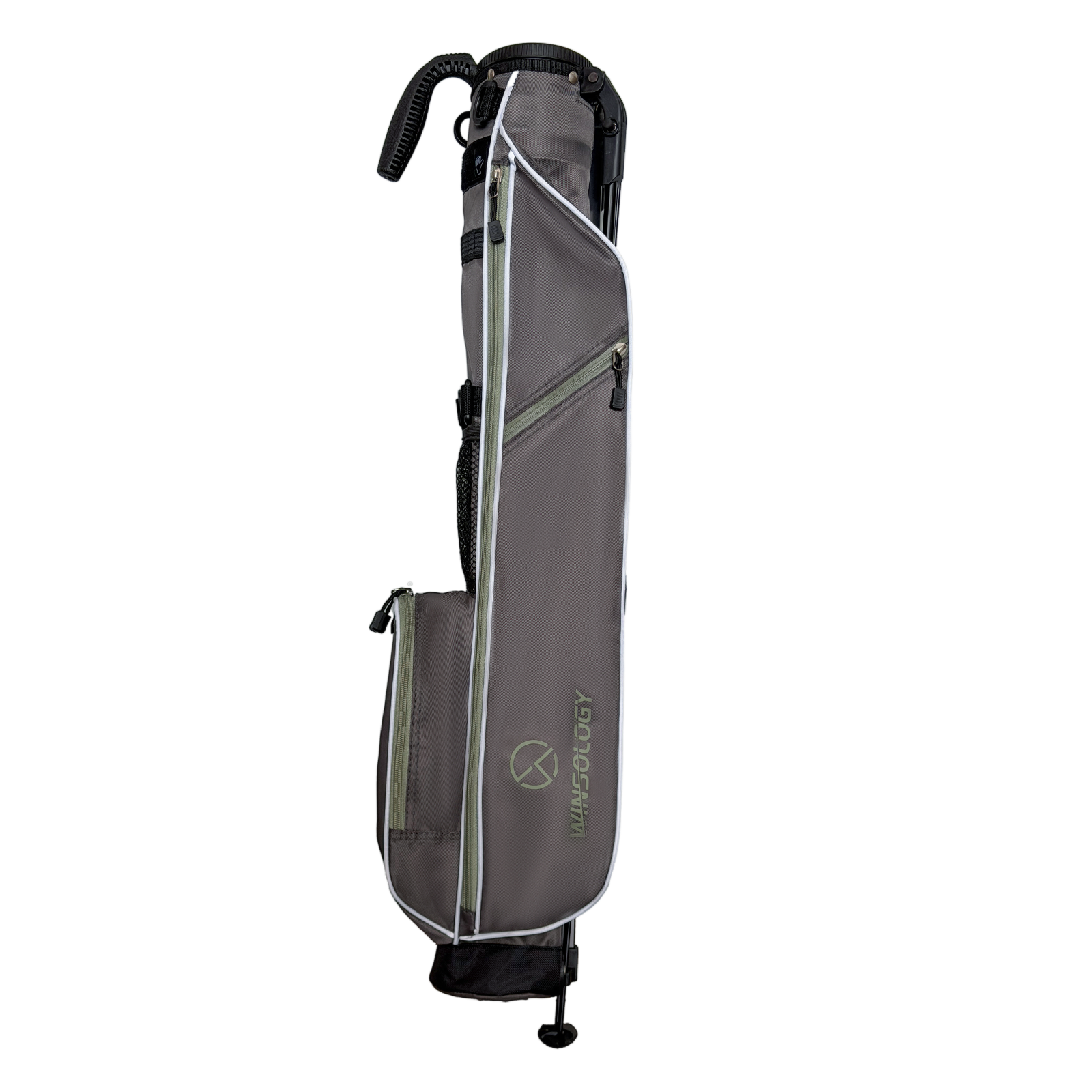 Mini Stand Bag - Grey/Wasabi