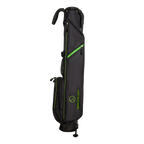 Mini Stand Bag - Black/Green