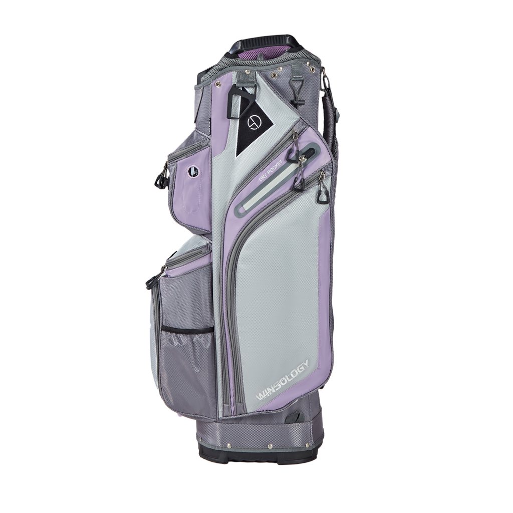 Max Cart Bag - Grey/Purple