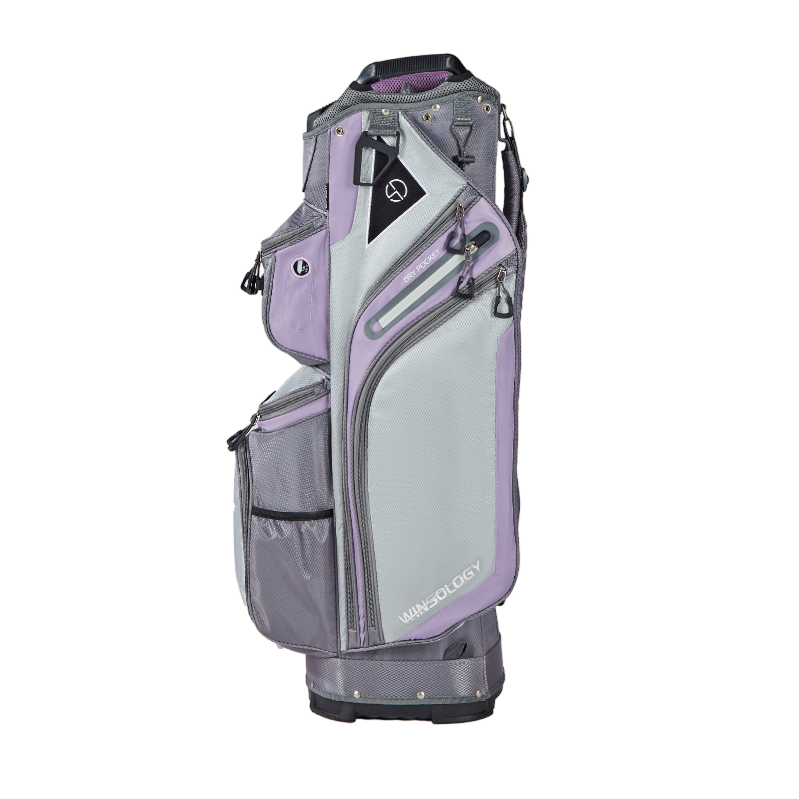 Max Cart Bag - Grey/Purple