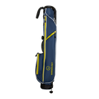 Mini Stand Bag - Navy/Yellow
