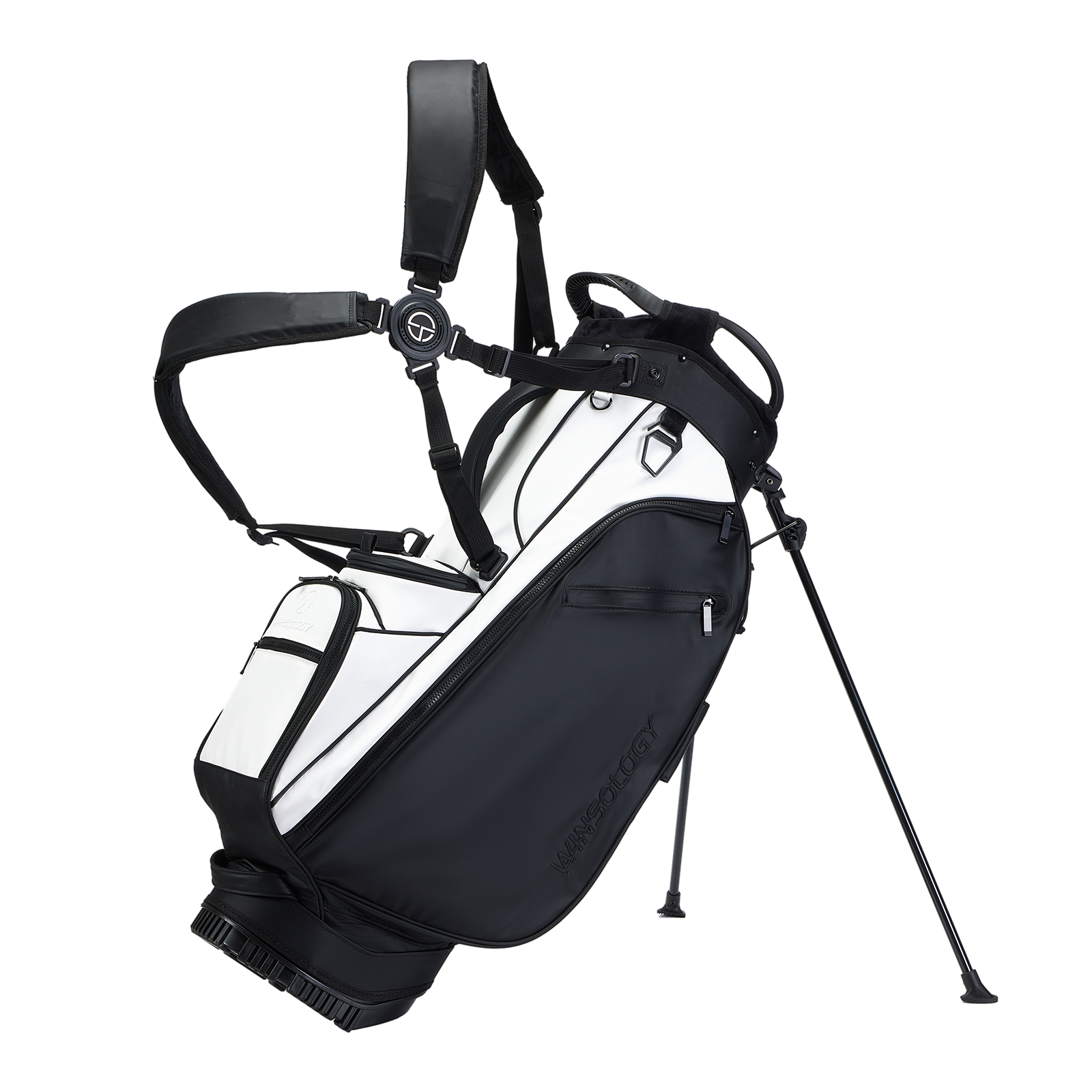 Pure Stand Bag -Black/White