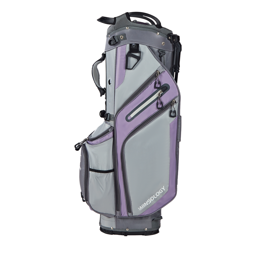 Pro Stand Bag - Grey/Purple