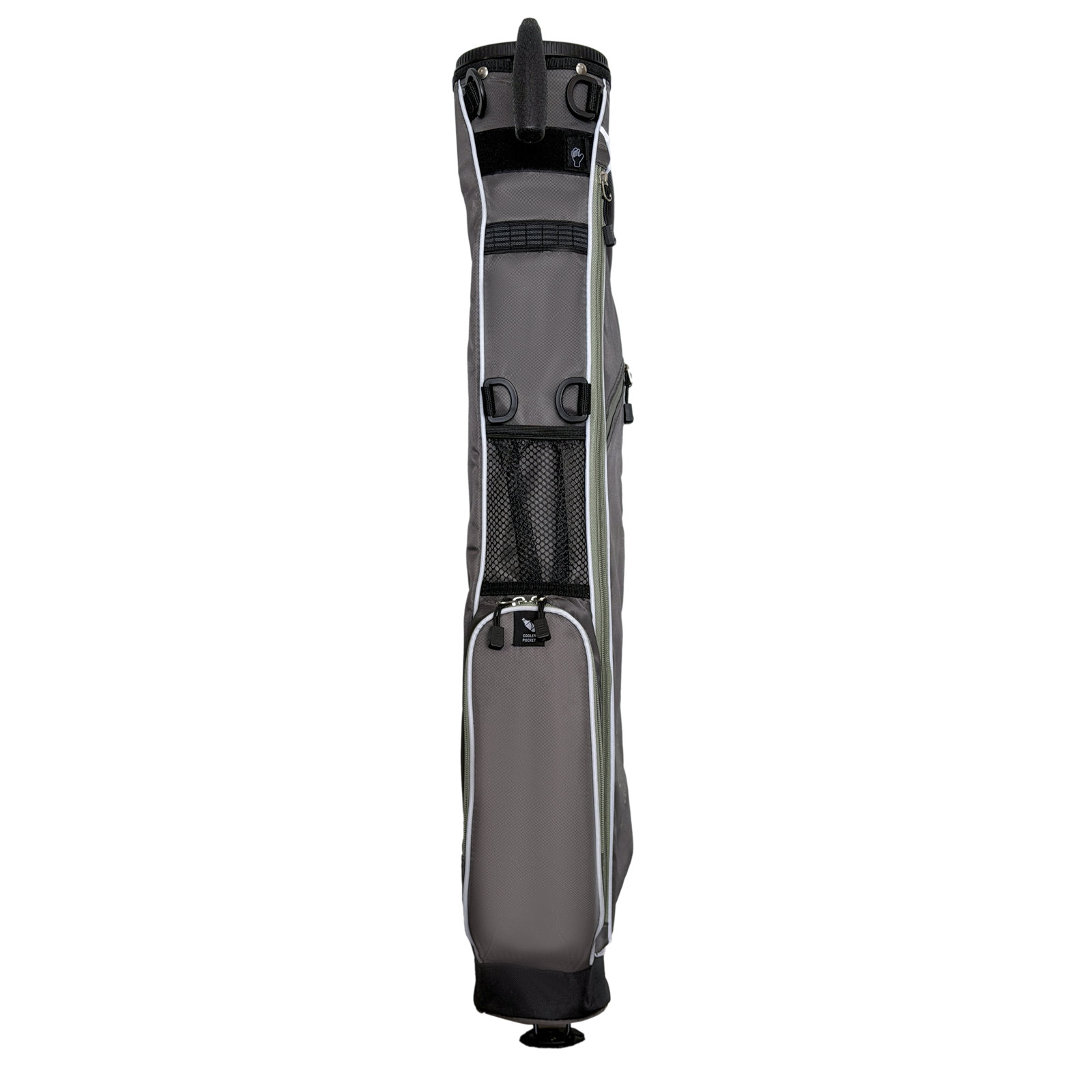 Mini Stand Bag - Grey/Wasabi