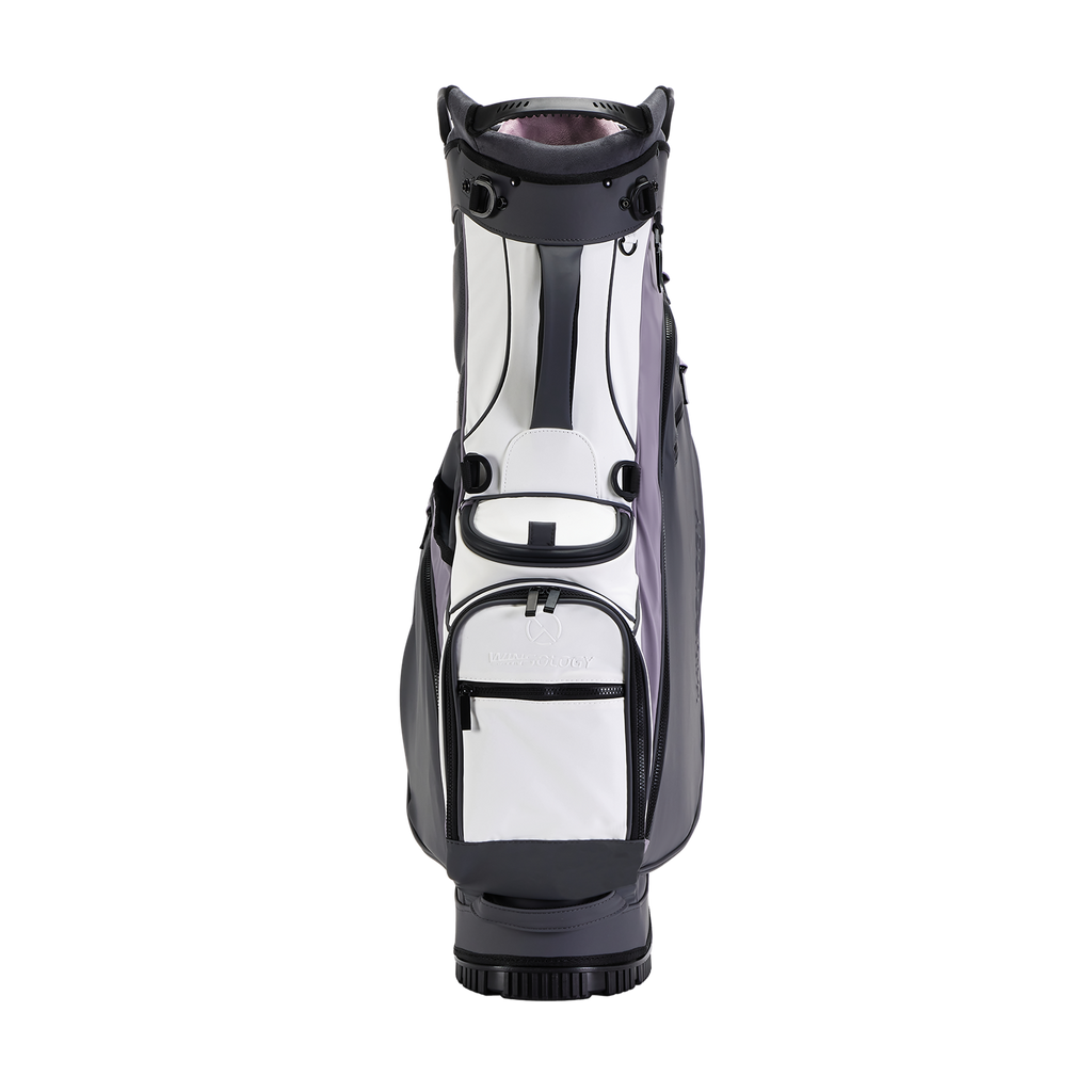 Pure Stand Bag - Grey/Purple