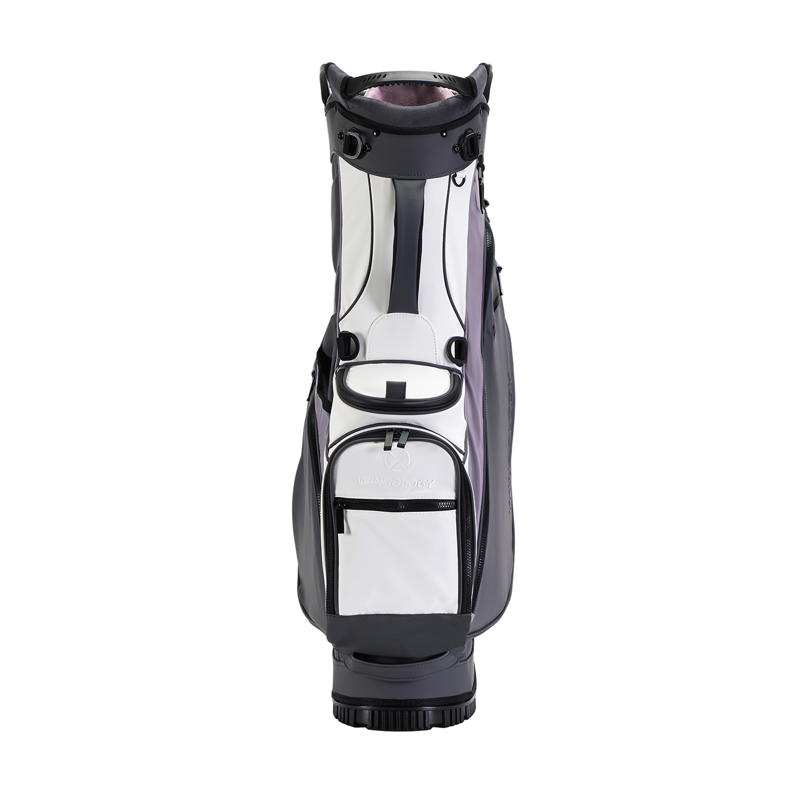 Pure Stand Bag - Grey/Purple