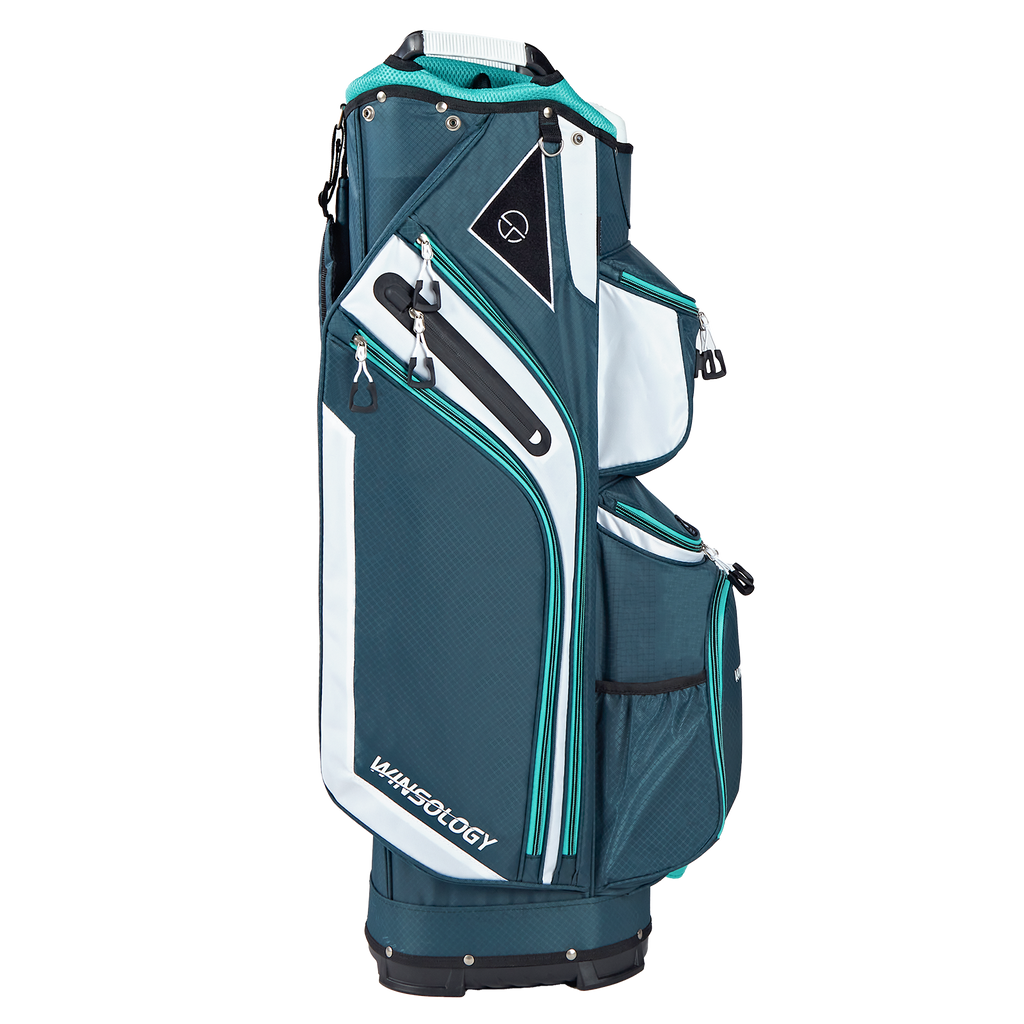 Max Cart Bag - Teal/White