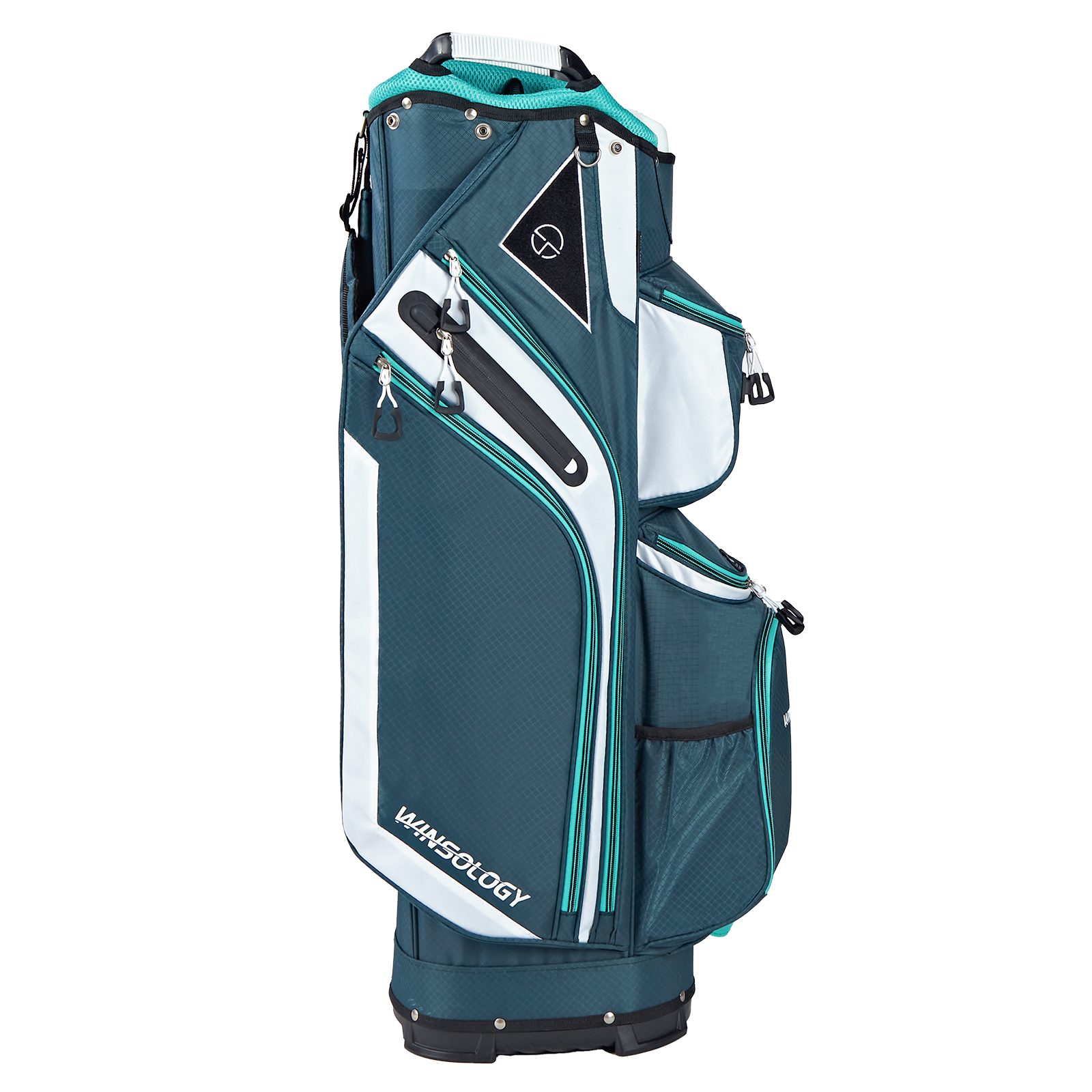 Max Cart Bag - Teal/White