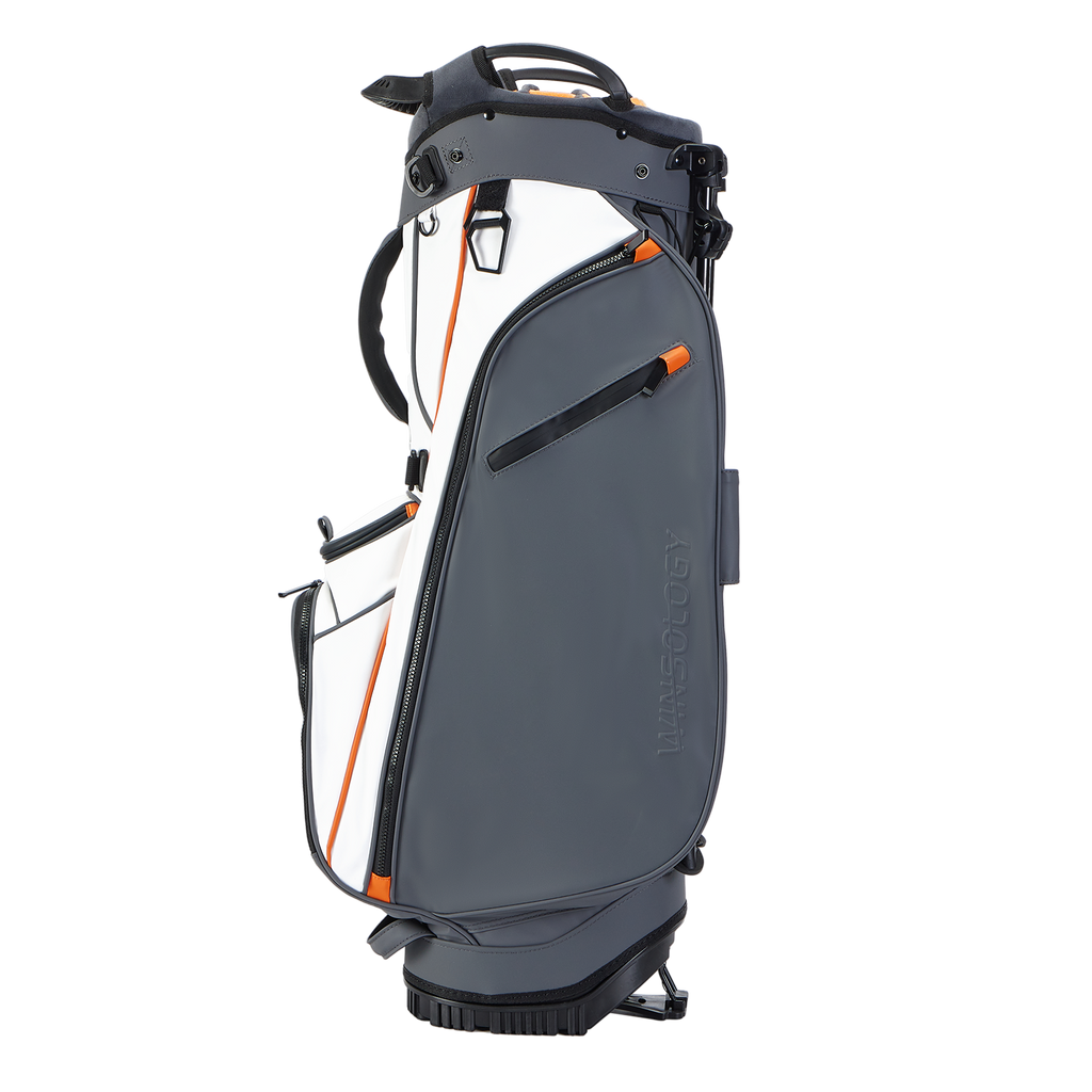 Pure Stand Bag - Grey/Orange