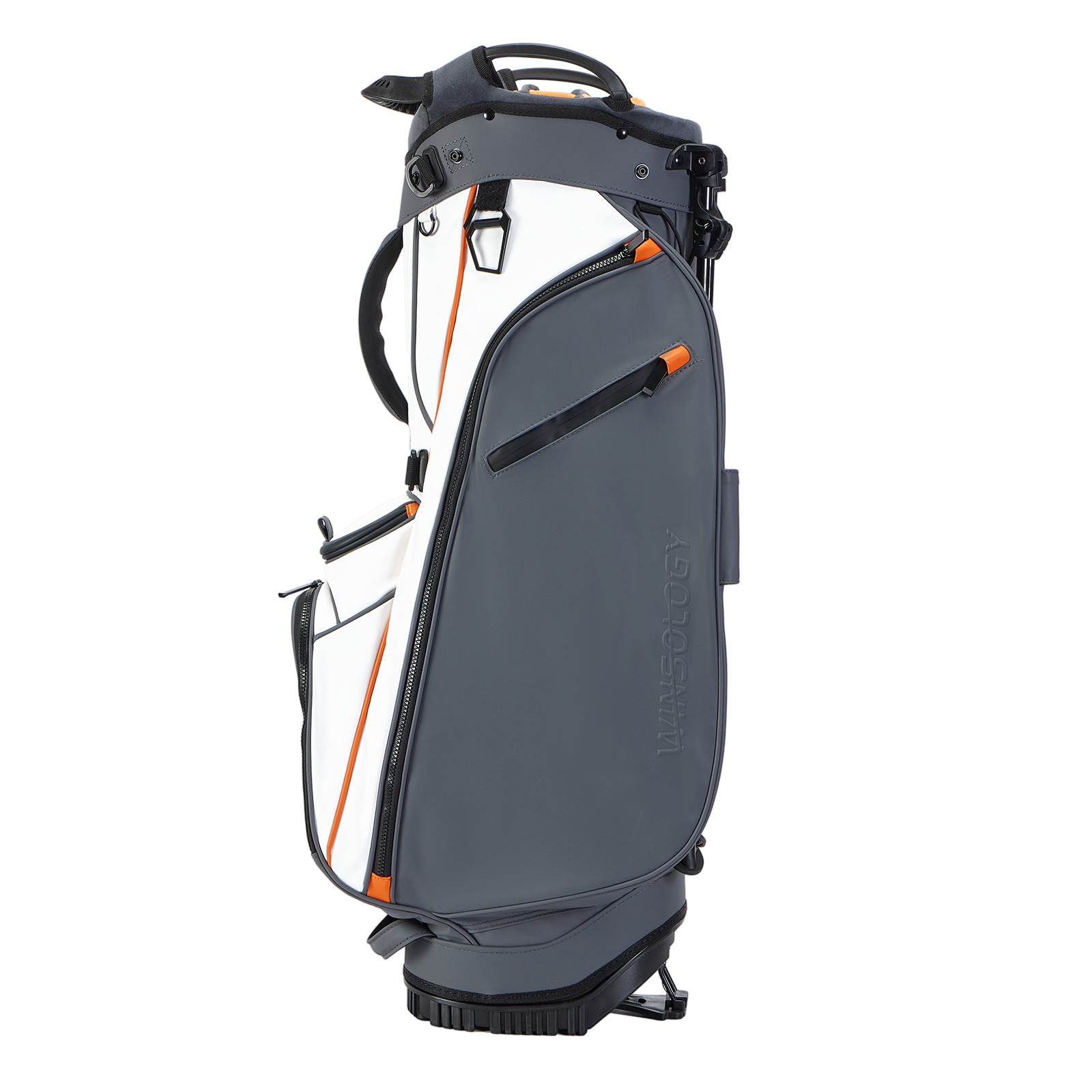 Pure Stand Bag - Grey/Orange
