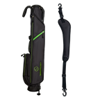 Mini Stand Bag - Black/Green