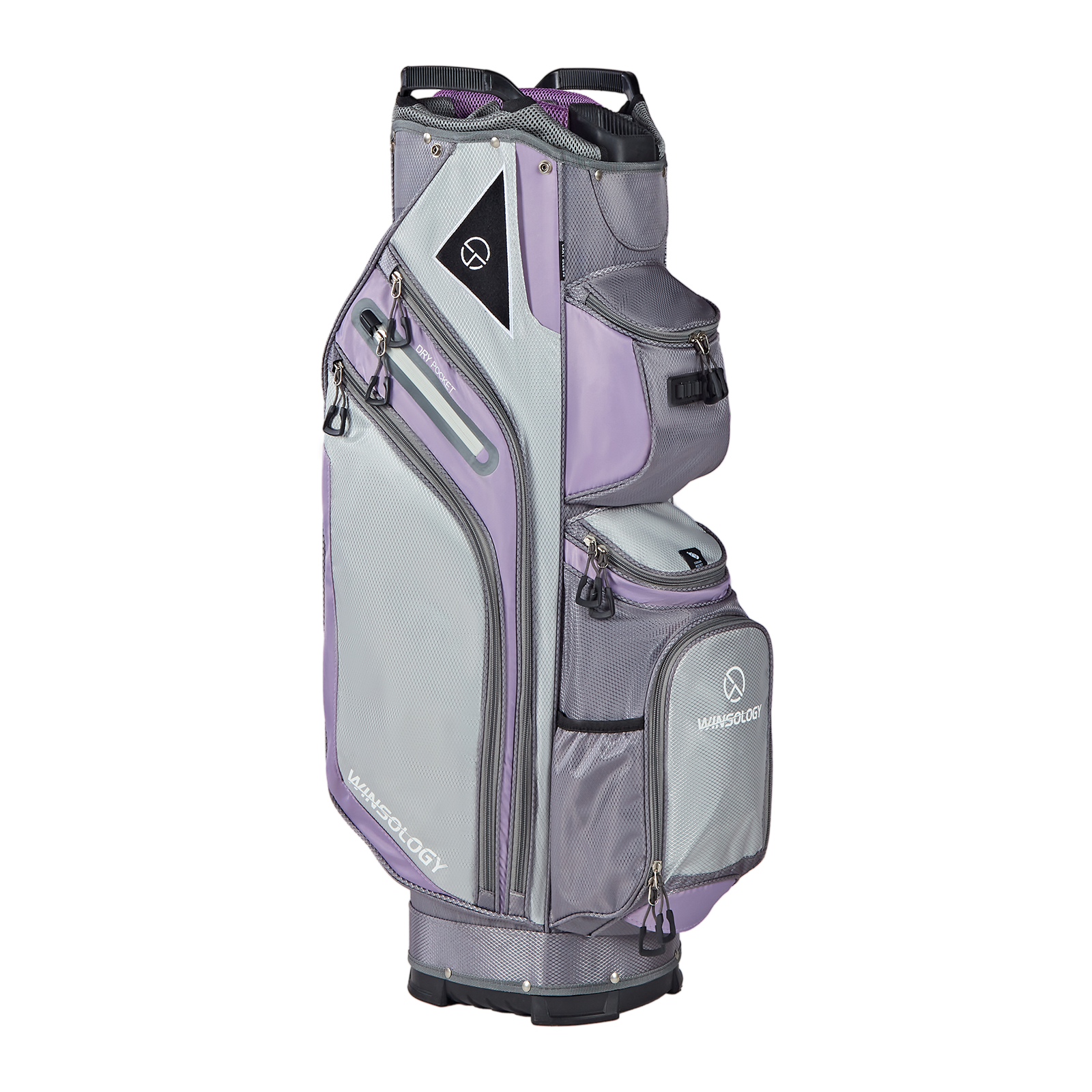 Max Cart Bag - Grey/Purple