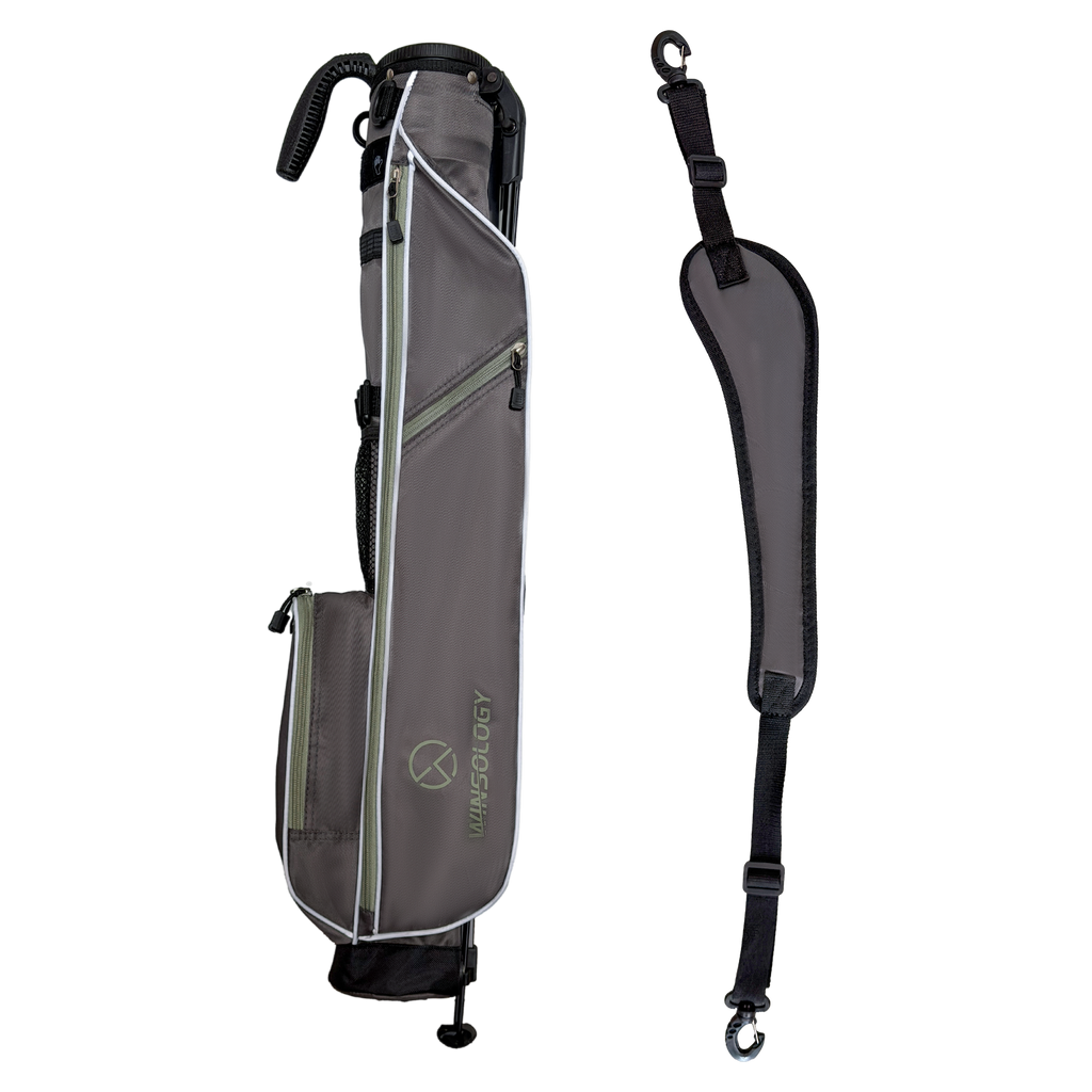 Mini Stand Bag - Grey/Wasabi