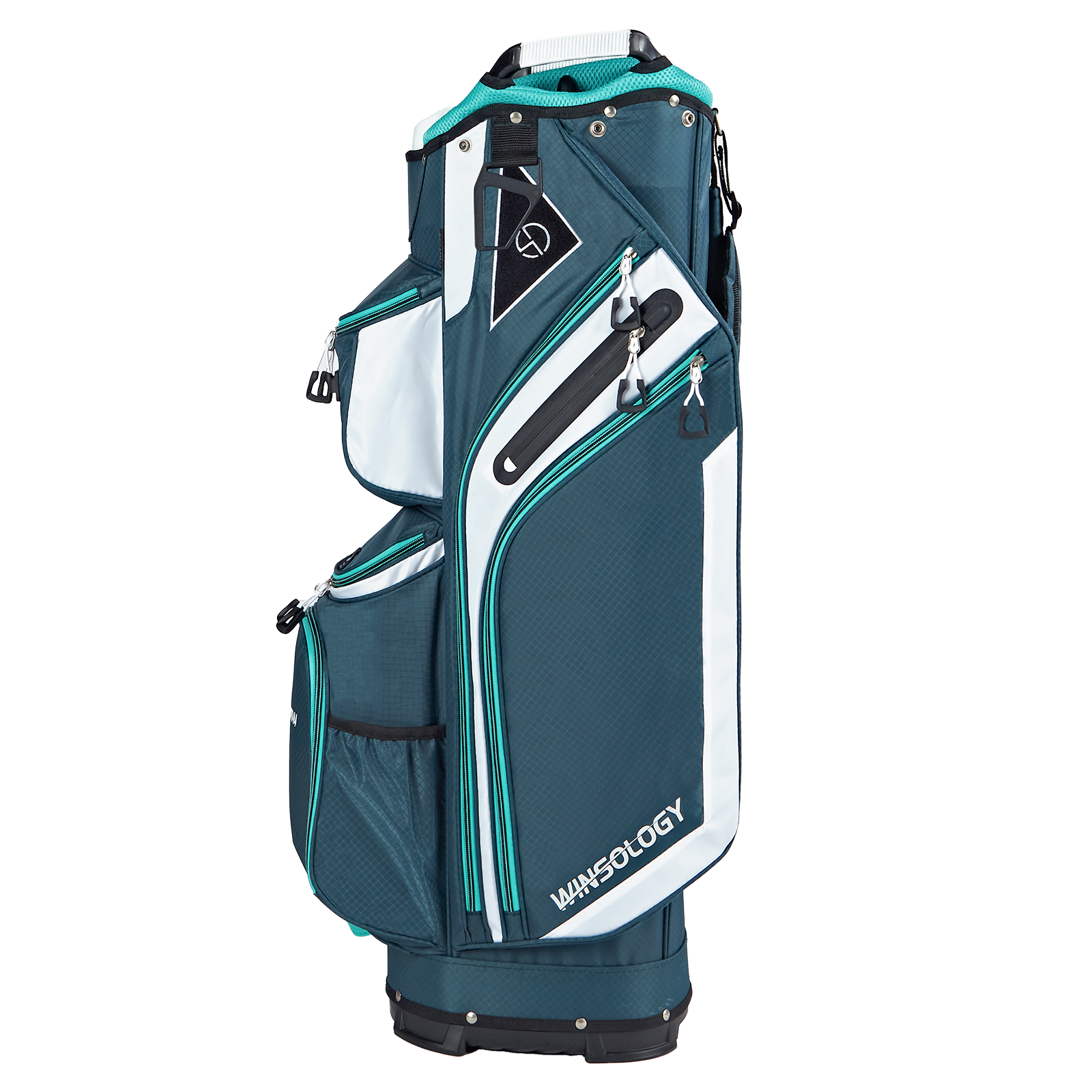 Max Cart Bag - Teal/White