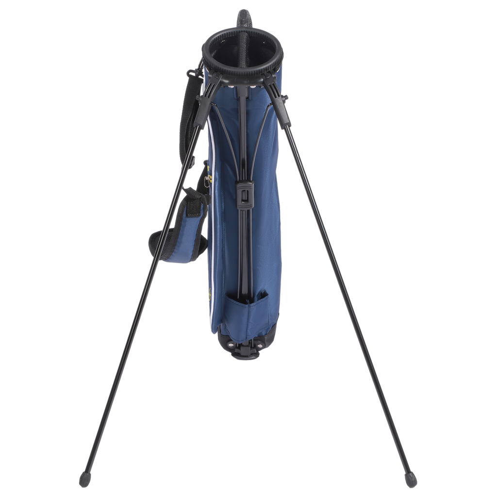 Mini Stand Bag - Navy/Yellow