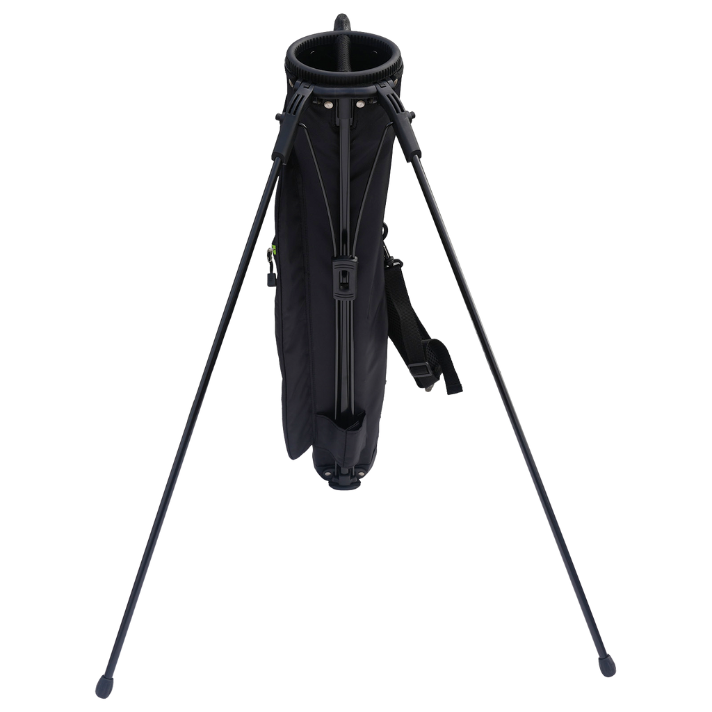 Mini Stand Bag - Black/Green