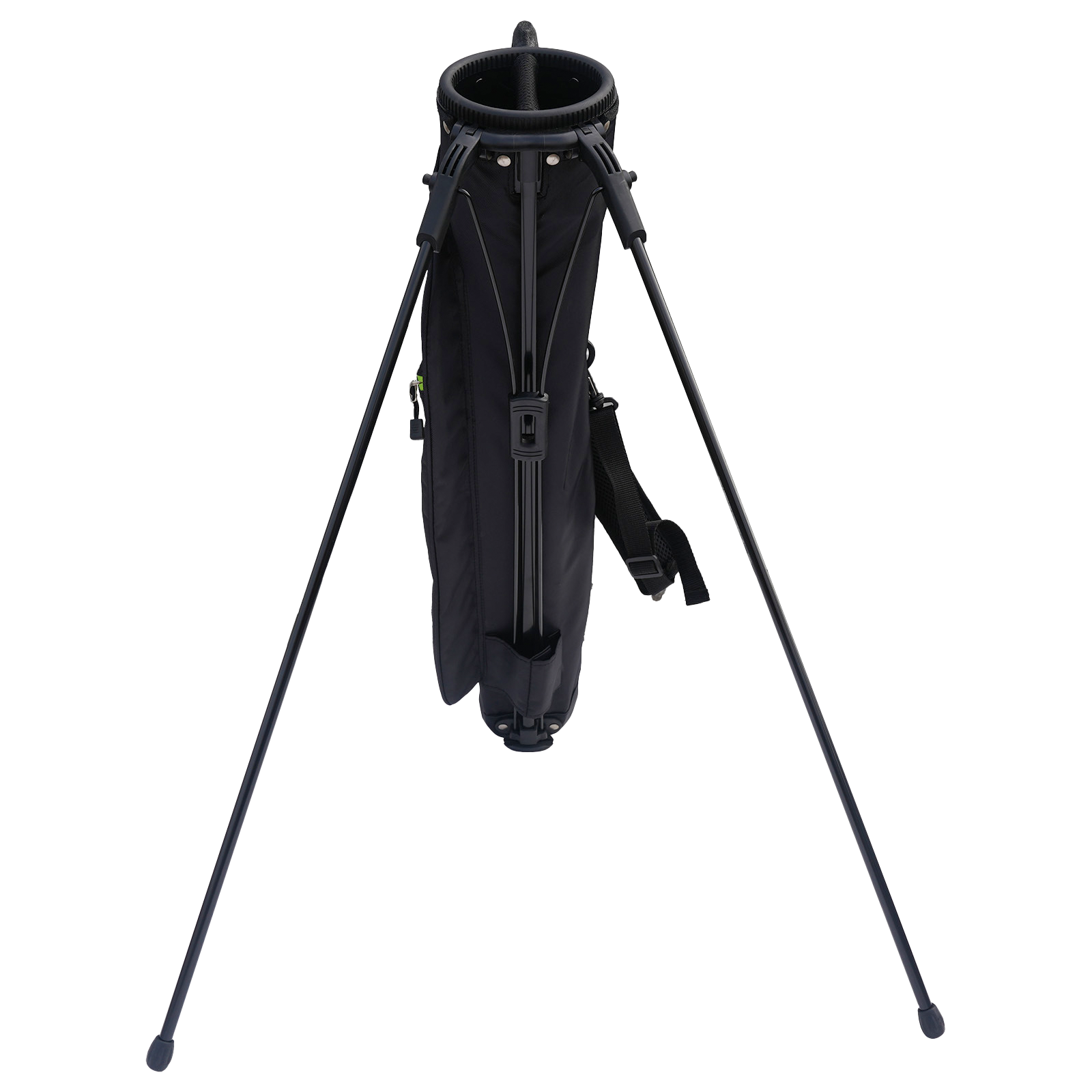 Mini Stand Bag - Black/Green
