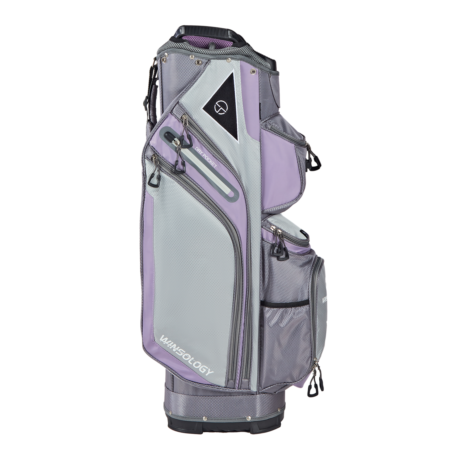 Max Cart Bag - Grey/Purple