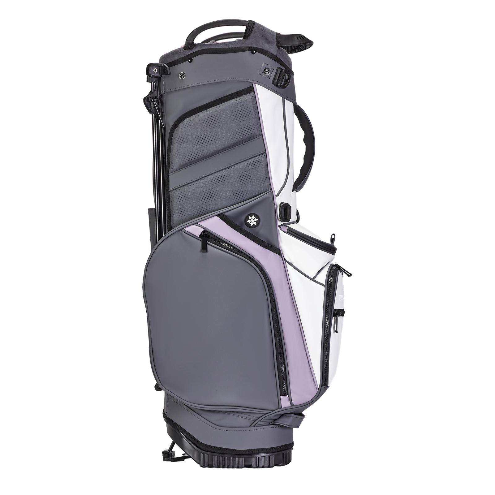 Pure Stand Bag - Grey/Purple