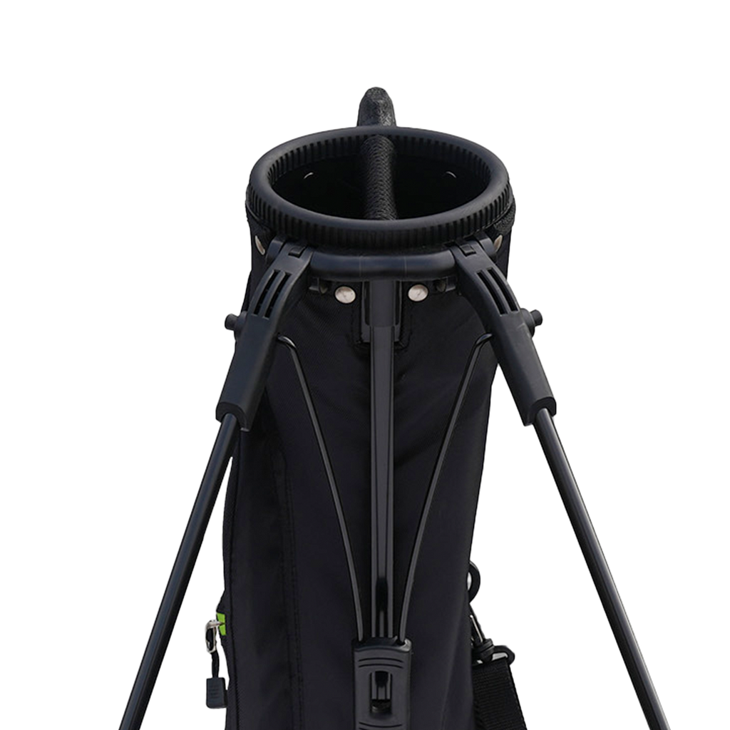 Mini Stand Bag - Black/Green