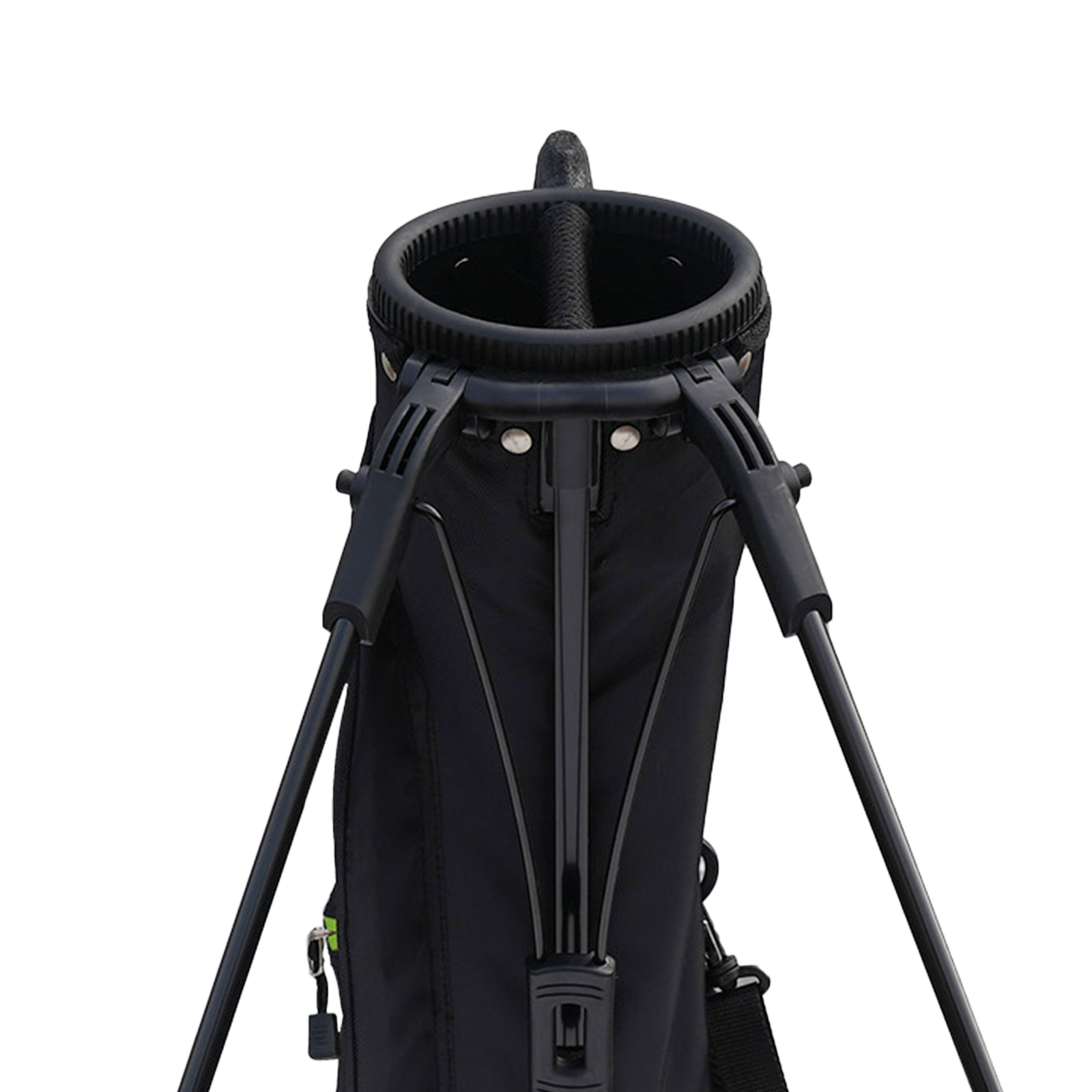 Mini Stand Bag - Black/Green