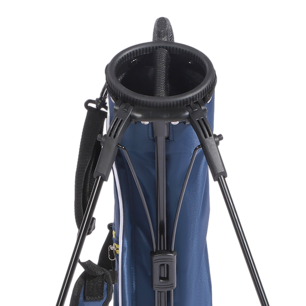 Mini Stand Bag - Navy/Yellow