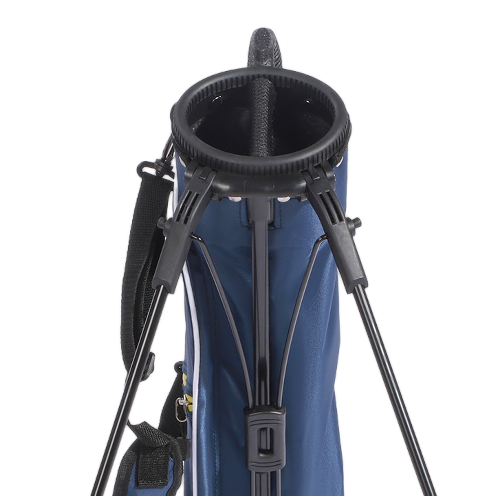 Mini Stand Bag - Navy/Yellow