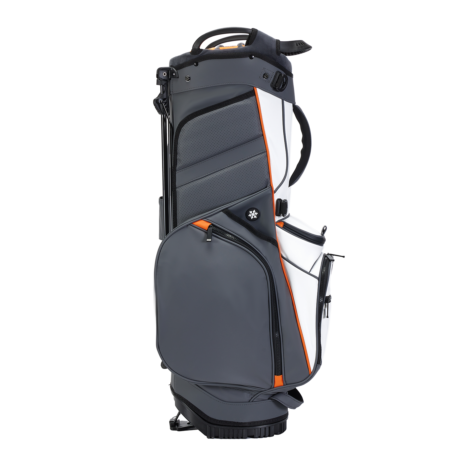 Pure Stand Bag - Grey/Orange