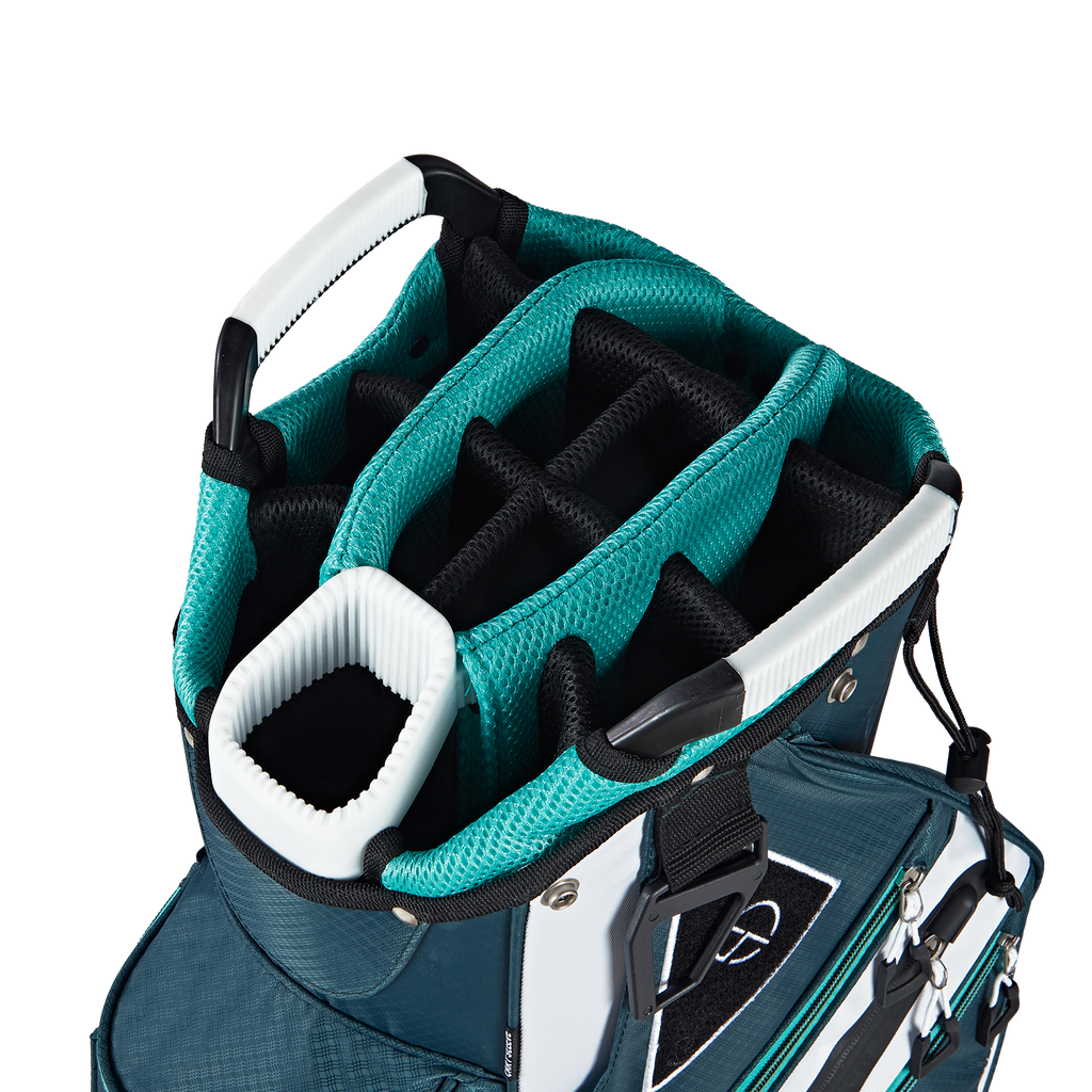 Max Cart Bag - Teal/White