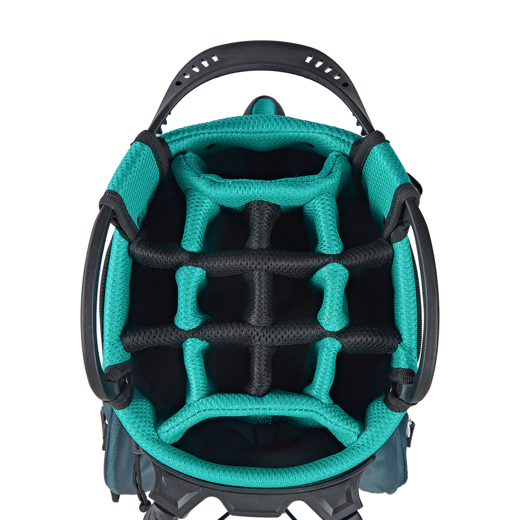 Pro Golf Stand Bag - Teal/White