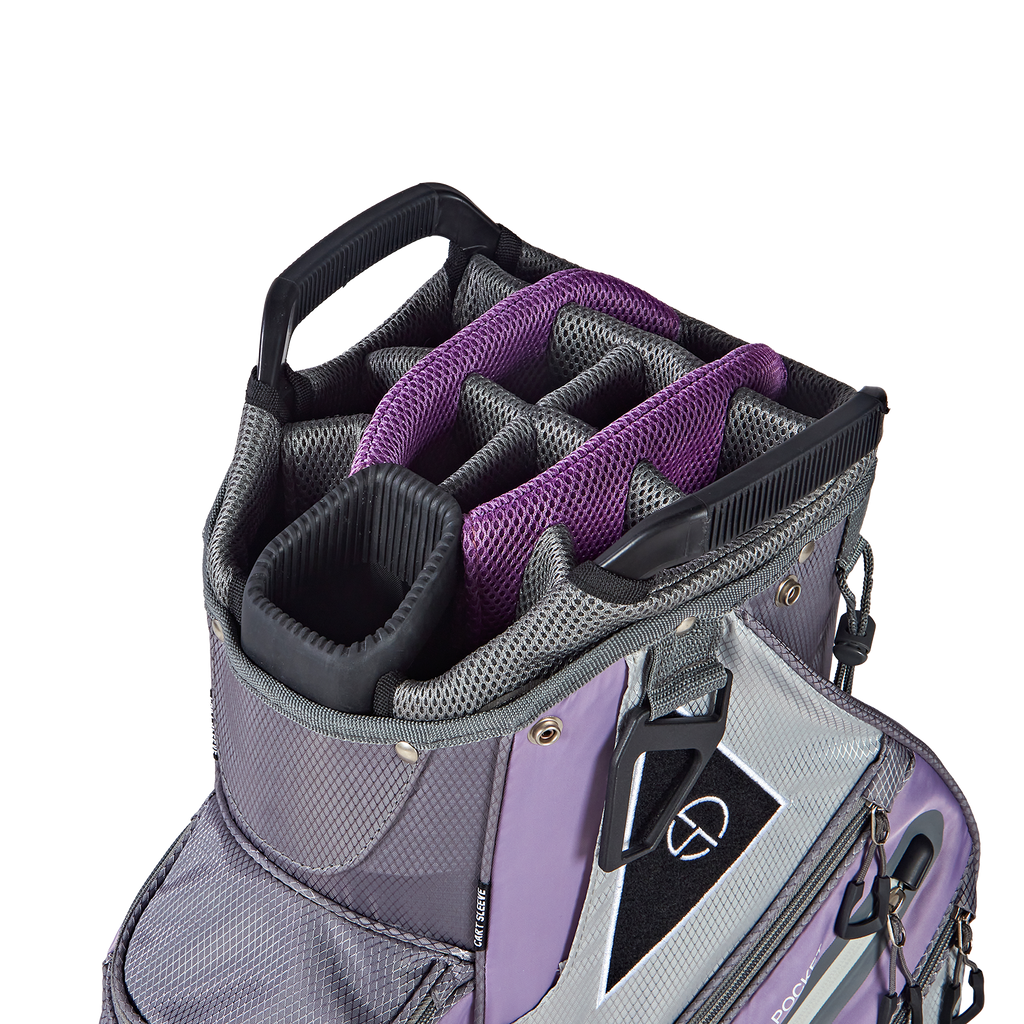 Max Cart Bag - Grey/Purple