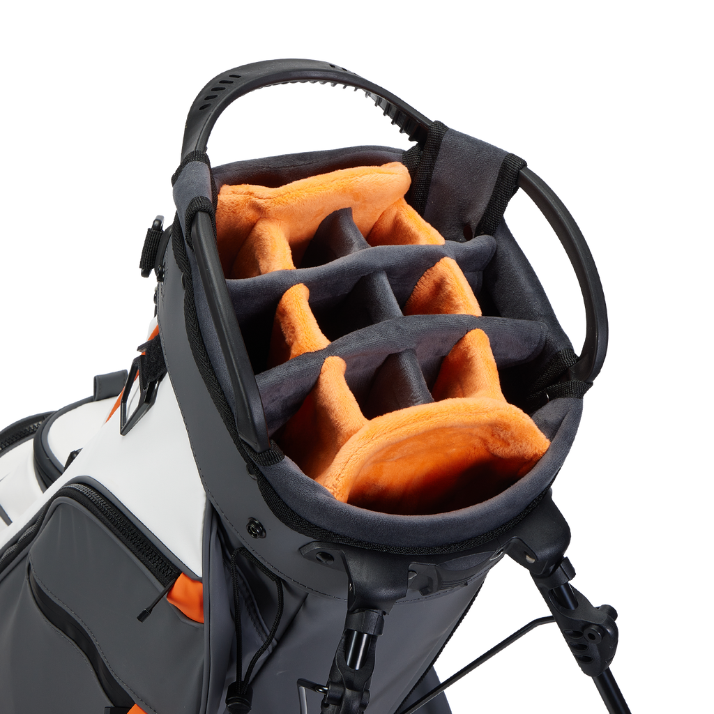 Pure Stand Bag - Grey/Orange