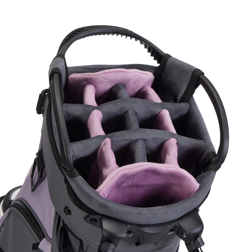 Pure Stand Bag - Grey/Purple